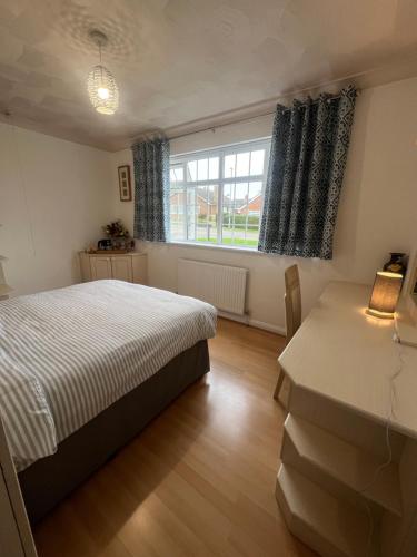 Postel nebo postele na pokoji v ubytování The Bungalow by SJP - Double Room