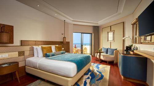 Postel nebo postele na pokoji v ubytování Grand Mirage Resort & Thalasso Bali