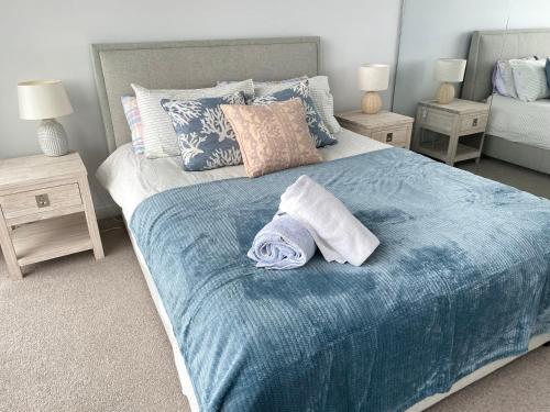 Ένα ή περισσότερα κρεβάτια σε δωμάτιο στο Ocean Luxe Retreat