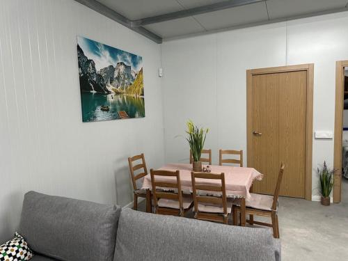 Et opholdsområde på Piscina climatizada