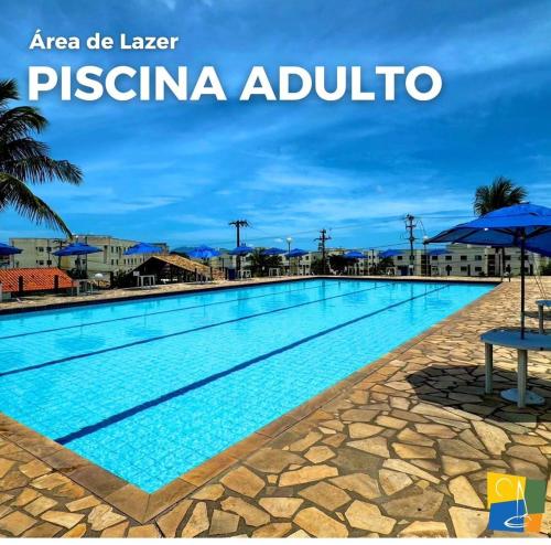 Swimmingpoolen hos eller tæt på Condomínio Residencial Marina Clube