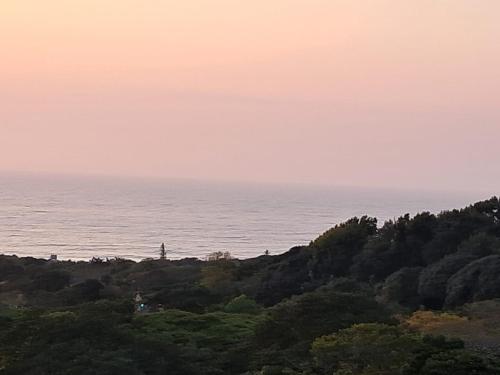 a view of the ocean from a hill at Townhouse at Eagles Nest, Southport, KZN south coast in Port Shepstone
