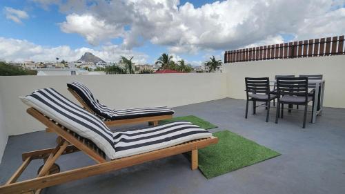 Balkón nebo terasa v ubytování Luxury Holiday Home with private rooftop