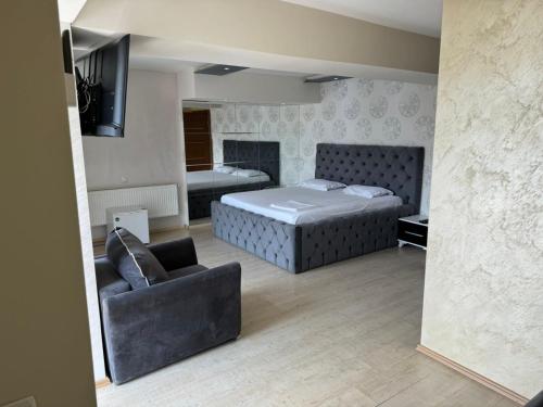 Katil atau katil-katil dalam bilik di Hotel Pashtriku