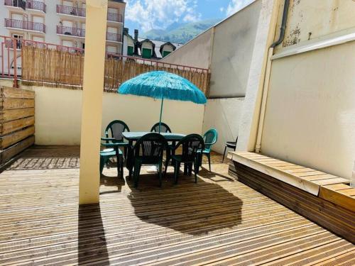 Αίθριο ή υπαίθριος χώρος στο Appartement 2 ch - hyper centre Cauterets