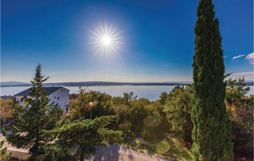 Stunning Apartment In Dramalj With House Sea View