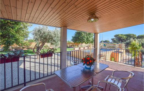 A balcony or terrace at Villa Andrea