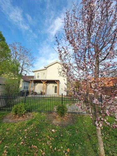 Taman di luar Walkable Downtown Columbus Historic Home, FREE Bikes to use
