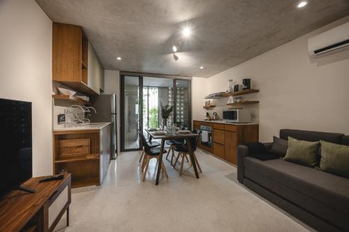 Dapur atau dapur kecil di Departamentos Central by VIATO