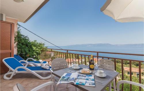 Nice Apartment In Labin With House Sea View