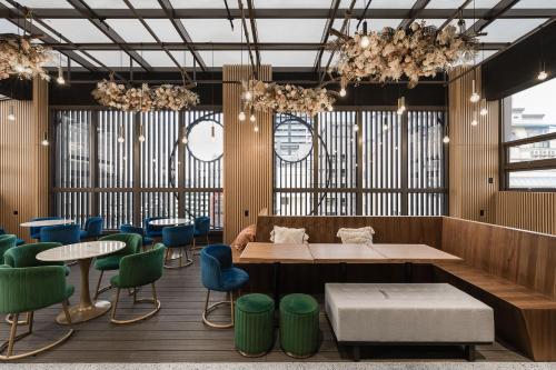 HOTEL LEISURE Kaohsiungにあるシーティングエリア