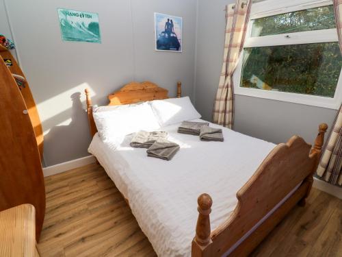 Voodi või voodid majutusasutuse Chalet 3 Wipeout toas