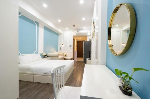 Katil atau katil-katil dalam bilik di Oh, My Dear! Apartment - RiverGate