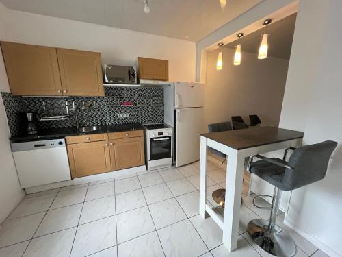 Dapur atau dapur kecil di Cocon mulhousien