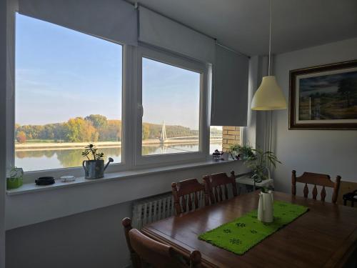 Výhľad na rieku v blízkosti apartmánu