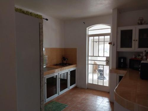 Kuchyň nebo kuchyňský kout v ubytování Baboo Apartment