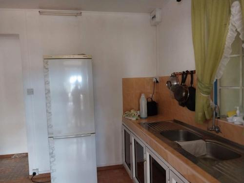 Kuchyň nebo kuchyňský kout v ubytování Baboo Apartment