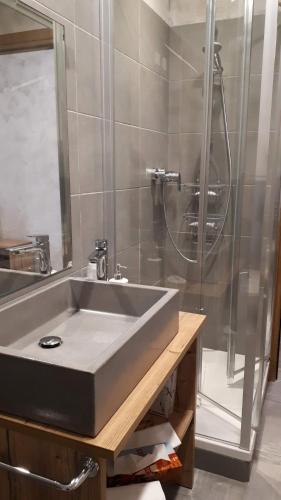 Ένα μπάνιο στο B&B Corte Rossa