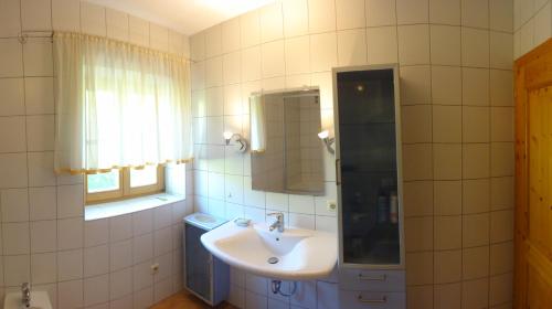 Kúpeľňa v ubytovaní Ferienhaus Seitter