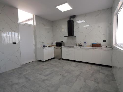 Cuisine ou kitchenette dans l'établissement Dial Hotel