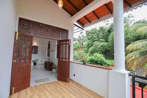 Zahrada ubytování SithRu Villa
