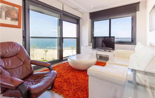 Χώρος καθιστικού στο Lovely Apartment In Campello