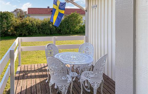 Balkón nebo terasa v ubytování Stunning Home In Borgholm With Wifi