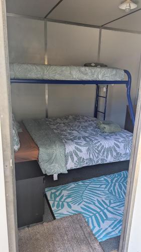 Cama o camas de una habitación en Widgiemooltha Caravan Park