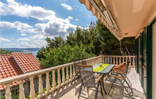 Balkón nebo terasa v ubytování 4 Bedroom Cozy Home In Medici
