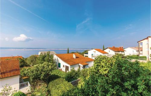 Stunning Apartment In Dramalj With House Sea View
