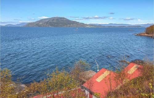 a view of a large body of water at Cozy Home In Bjoa With Wifi in Utbjoa