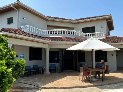 Bangunan di mana terletaknya rumah percutian