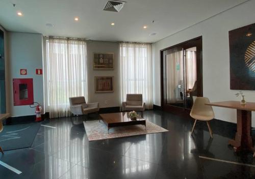 Χώρος καθιστικού στο lindo flat no mercure