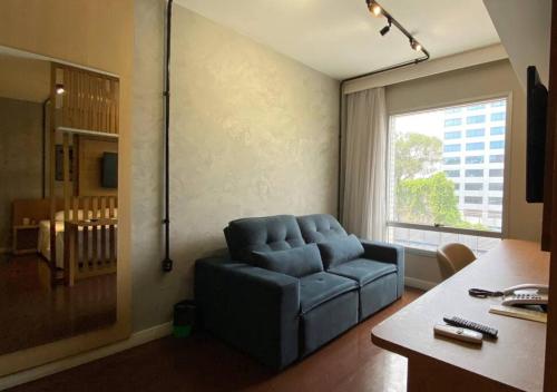 Χώρος καθιστικού στο lindo flat no mercure