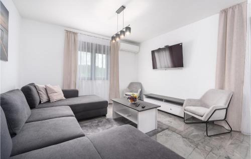 Ruang duduk di Villa Bibali Istra