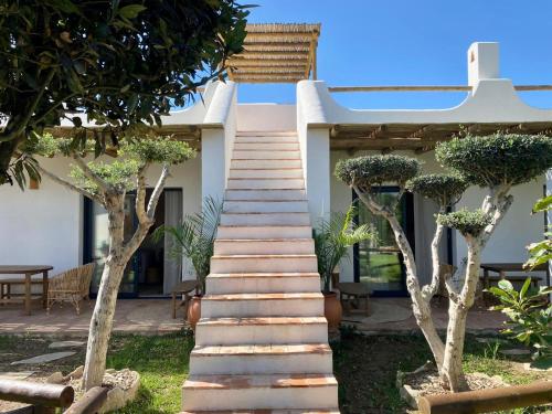 Κήπος έξω από το Kitecamp Tarifa