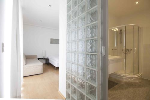 A bathroom at Appartements Christophorus
