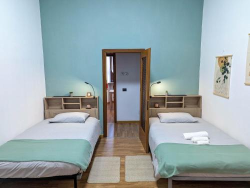 Postel nebo postele na pokoji v ubytování Home4you