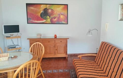 TV a/nebo společenská místnost v ubytování Casita Acerina Ii