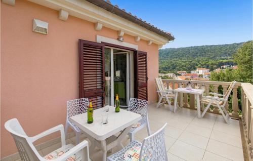 Balkón alebo terasa v ubytovaní Awesome Apartment In Veli Losinj