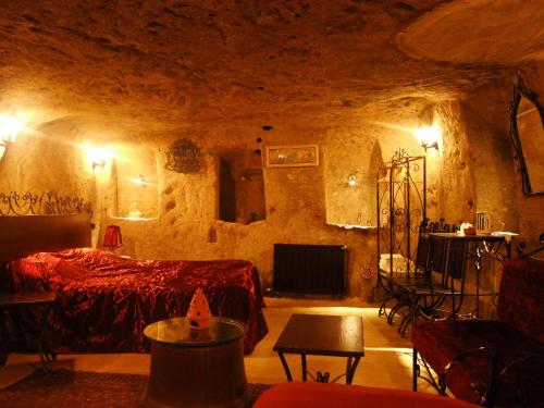 Posezení v ubytování Kapadokya Ihlara Konakları Otel Antik Konaklar