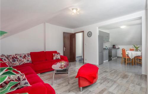 Stunning Apartment In Krk With House Sea View