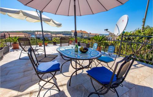 Μπαλκόνι ή βεράντα στο Pet Friendly Home In Rab With Wifi