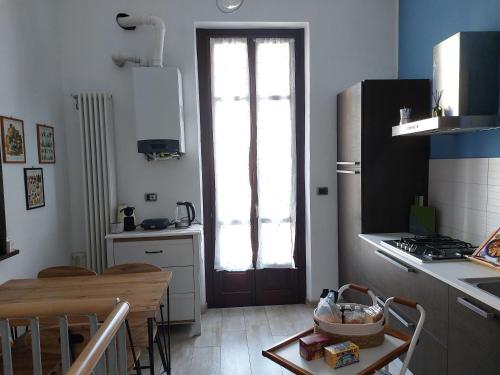 Η κουζίνα ή μικρή κουζίνα στο Casa Magenta