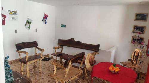 Posezení v ubytování Vivienda Turistica Salento Quindio cerca a la plaza principal