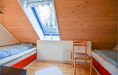 Ένα ή περισσότερα κρεβάτια σε δωμάτιο στο Two-Bedroom Apartment In Ebeltoft