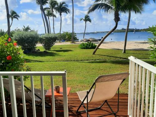 appartement au bord de l'eau sxm
