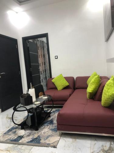Χώρος καθιστικού στο STUDIO MEUBLE DAKAR Suite 1