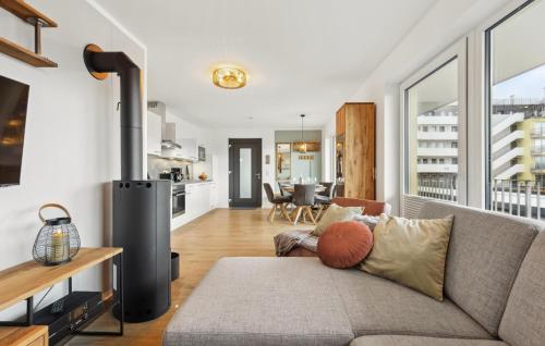 Posezení v ubytování Knuts Bergloft