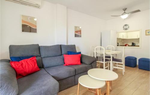 a living room with a couch and a table at 24, Blo 2B-A in Nerja